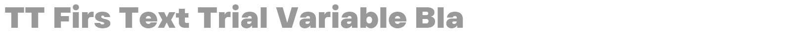 TT Firs Text font preview